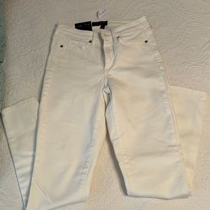White banana republic jeans